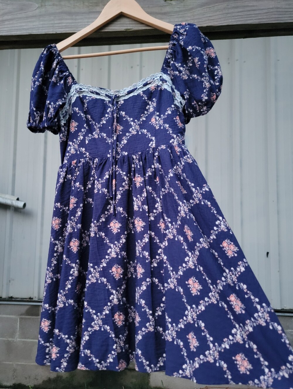 Nwt Altered State Azura Mini Cottage Core Dress